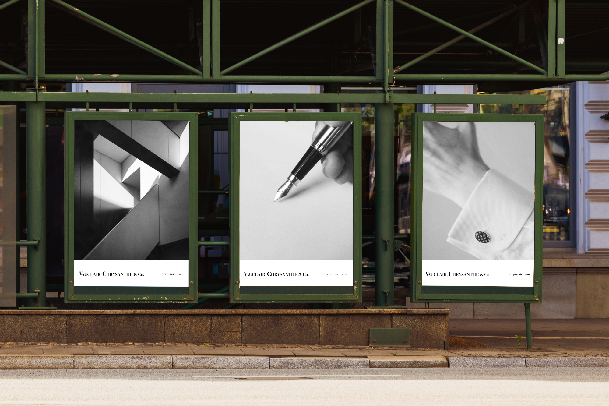 forenza studios, vauclair chrysanthe and co., campaign, banking, finance, logo, design, layout