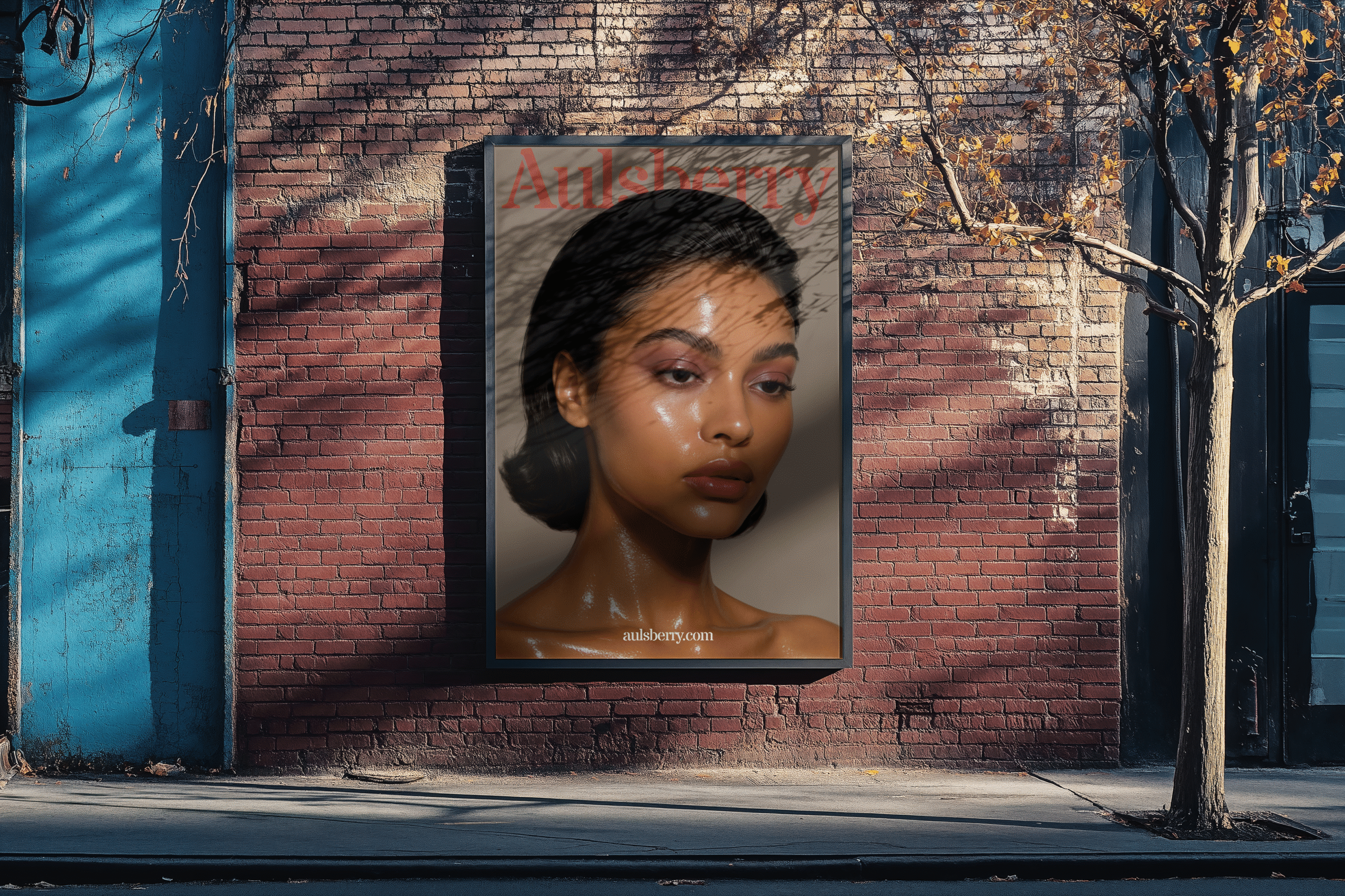 forenza studios, aulsberry, billboard, beauty, model, street, nature