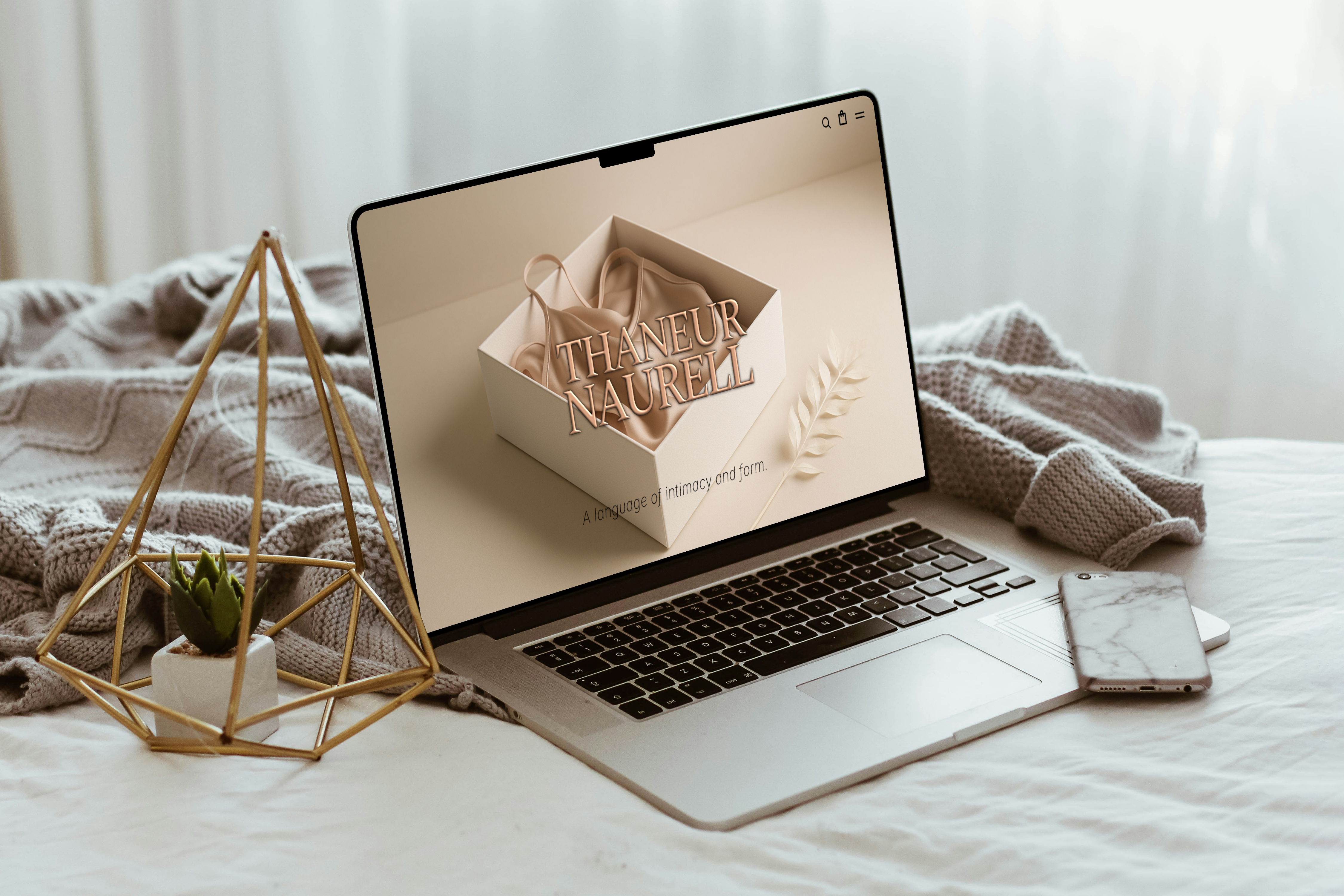 forenza studios, thaneur naurell, branding, website, logo, design, bed