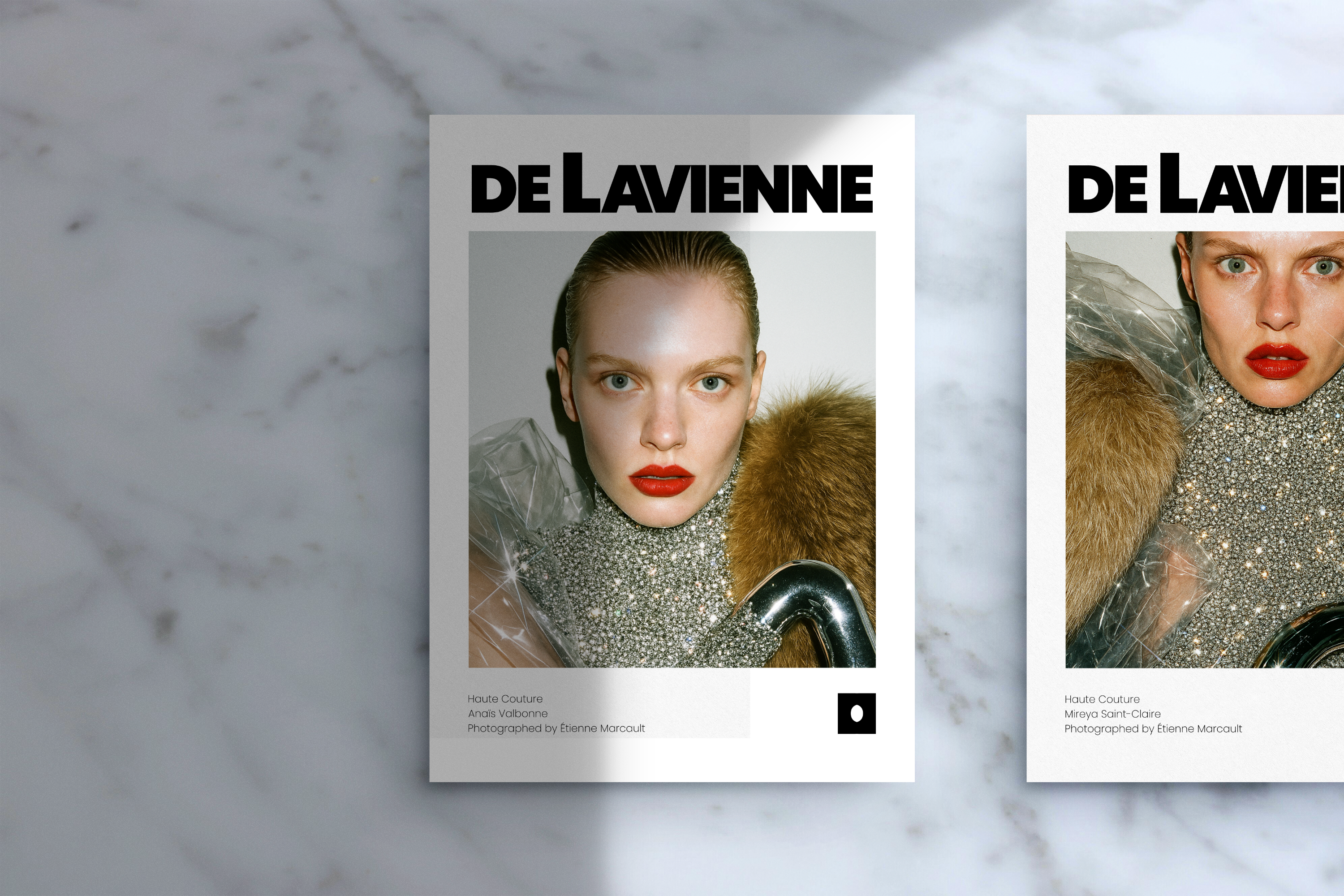 forenza studios, de lavienne, campaign, fashion, logo, design, layout